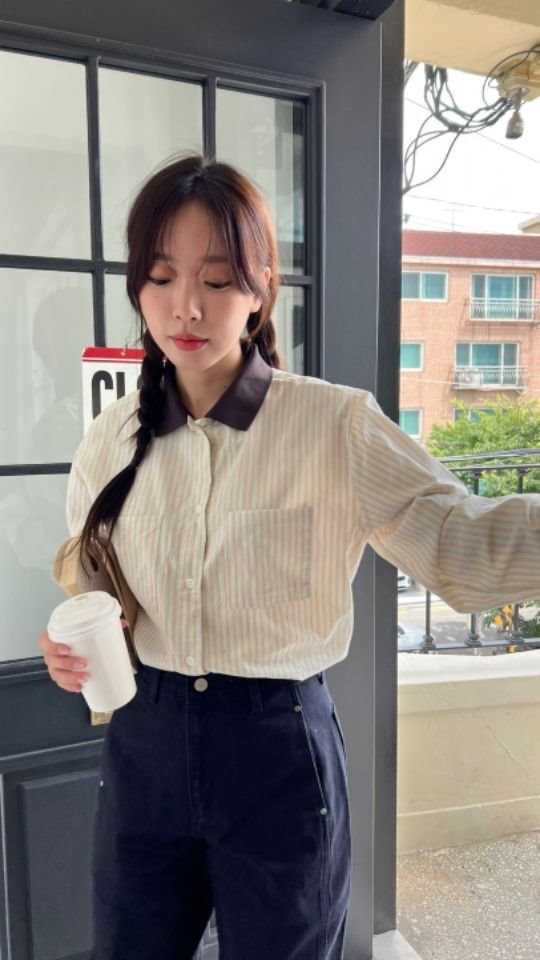 HEY/TO SEWING韓國直郵㊣女士新款時尚熱賣人氣襯衫蕾絲衫BY HEY/TO SEWING襯衫/蕾絲衫