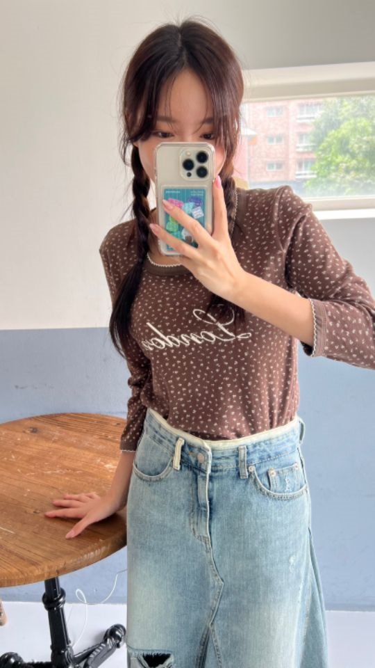 HEY/TO SEWING東大門㊣直郵女裝新款25秋夏時尚推薦長袖T恤BY HEY/TO SEWING長袖T恤
