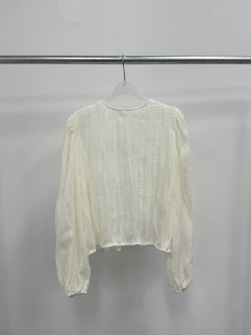 SLAT韓國直郵㊣女裝新品25秋夏熱賣休閑人氣時尚襯衫蕾絲衫UNICO-p襯衫/蕾絲衫