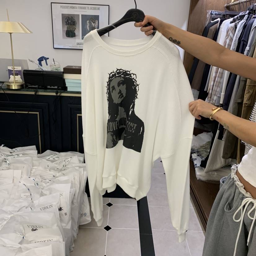 VIRKIN韓國代購㊣女裝新品時尚真品推薦熱賣休閑職業25秋夏衛衣VIRKIN衛衣
