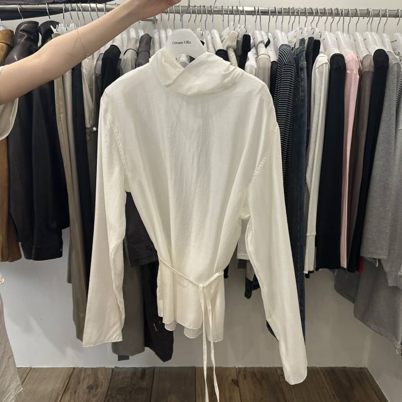 CREAM VILLA韓國代購㊣女士新品人氣襯衫蕾絲衫CREAMVILLA襯衫/蕾絲衫