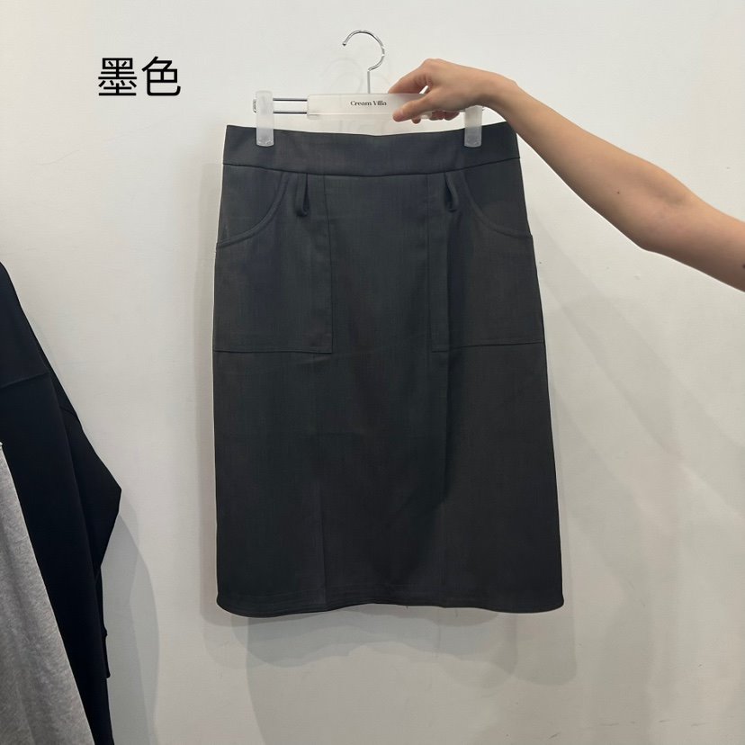 CREAM VILLA韓國直郵㊣女裝新品人氣半身裙中短裙CREAMVILLA半身裙/中短裙