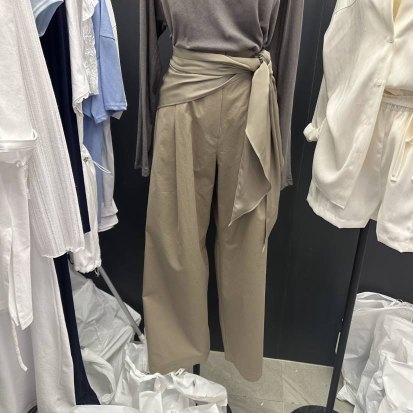 UNA/THE MAY韓國直郵㊣女士新品真品人氣推薦25秋夏休閑褲THEMAY/UNA休閑褲