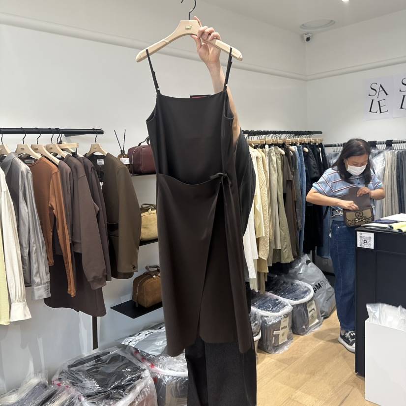 aube nunt韓國直郵㊣女裝新品時尚休閑人氣25秋夏推薦連衣裙aube nunt連衣裙