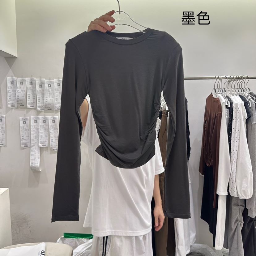 BAIE.38東大門㊣代購女裝新款時尚休閑人氣推薦熱賣長袖T恤BAIE.38長袖T恤