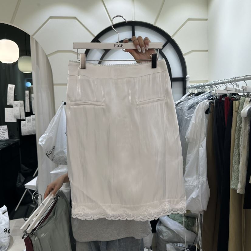 EGG IS韓國代購㊣女裝新品真品推薦休閑時尚人氣職業熱賣短裙EGG IS短裙