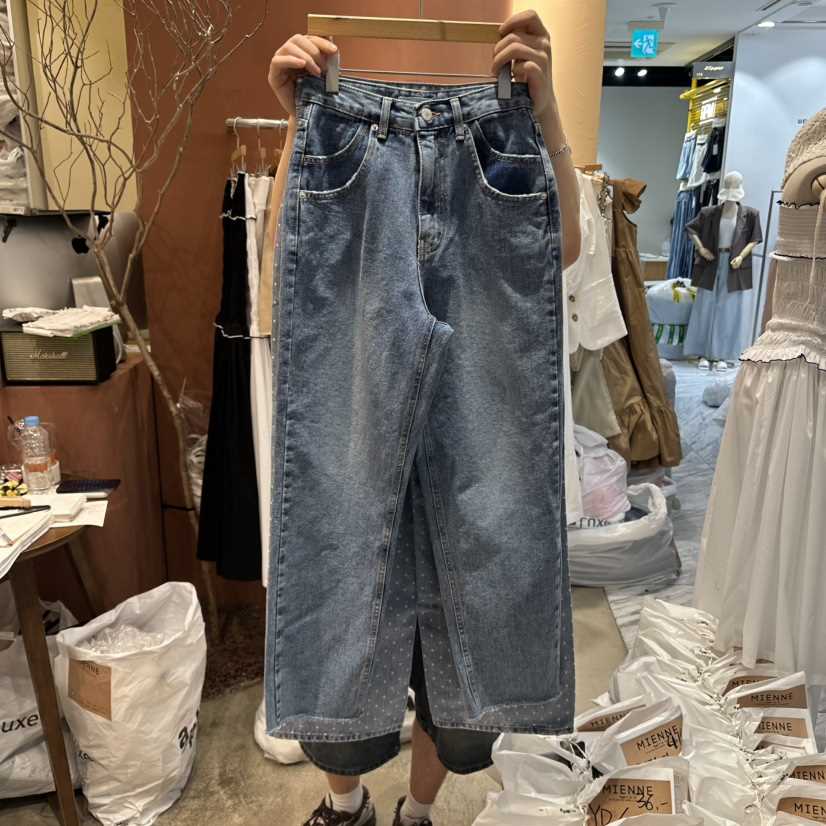 MIENNE東大門㊣實拍女士新品人氣真品推薦職業時尚牛仔褲口袋MIENNE牛仔褲