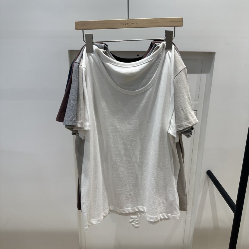 OVERTAKE韓國代購㊣女士新品職業人氣推薦真品25秋夏時尚T恤OVERTAKET恤