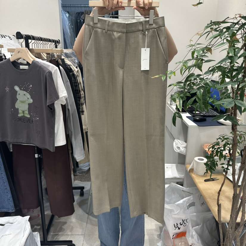 GRACIA東大門㊣代購女裝新品人氣職業休閑推薦時尚25秋夏休閑褲GRACIA休閑褲