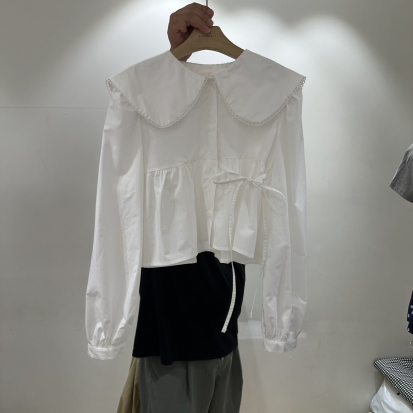 ASSEMBLY東大門㊣實拍女裝新品職業人氣時尚真品襯衫蕾絲衫ASSEMBLY襯衫/蕾絲衫