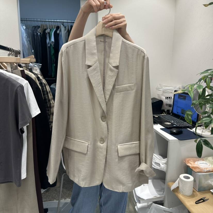 GRACIA東大門㊣實拍女裝新品真品熱賣時尚25秋夏休閑夾克透視GRACIA夾克