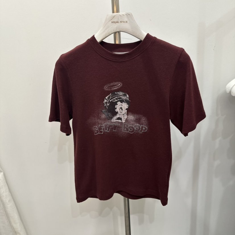 VISUAL SPACE東大門㊣代購女士新品休閑熱賣25秋夏時尚T恤VISUAL SPACET恤