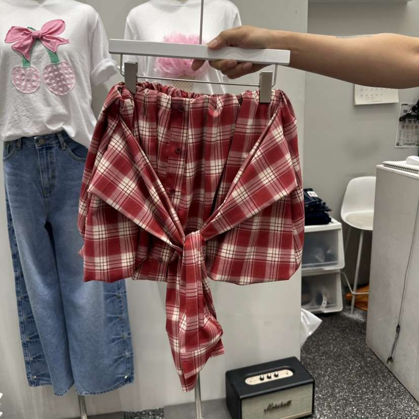 VINTAGE 888東大門㊣代購女裝新品職業推薦人氣真品休閑短裙VINTAGE888/TRIPLE EIGHT短裙