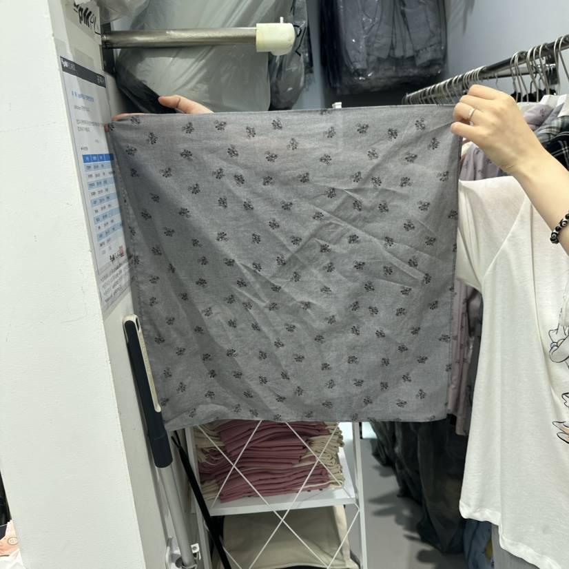 VISUAL SPACE韓國代購㊣女士新款休閑職業25秋夏人氣圍巾披肩VISUAL SPACE圍巾/披肩