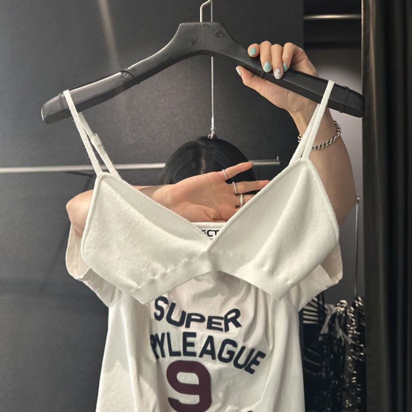 ELF-L韓國代購㊣女裝新款人氣熱賣休閑25秋夏真品吊帶背心PROJECT ELF/ELF-L吊帶/背心