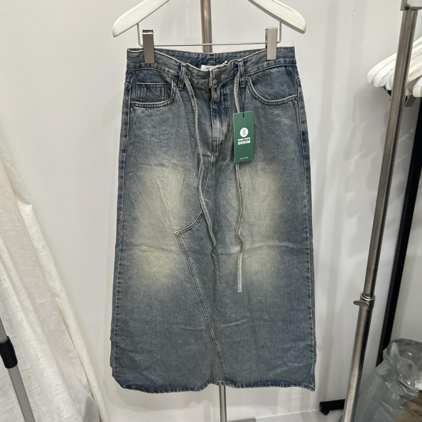 VISUAL SPACE韓國直郵㊣女裝新品25秋夏時尚推薦真品熱賣長裙VISUAL SPACE長裙