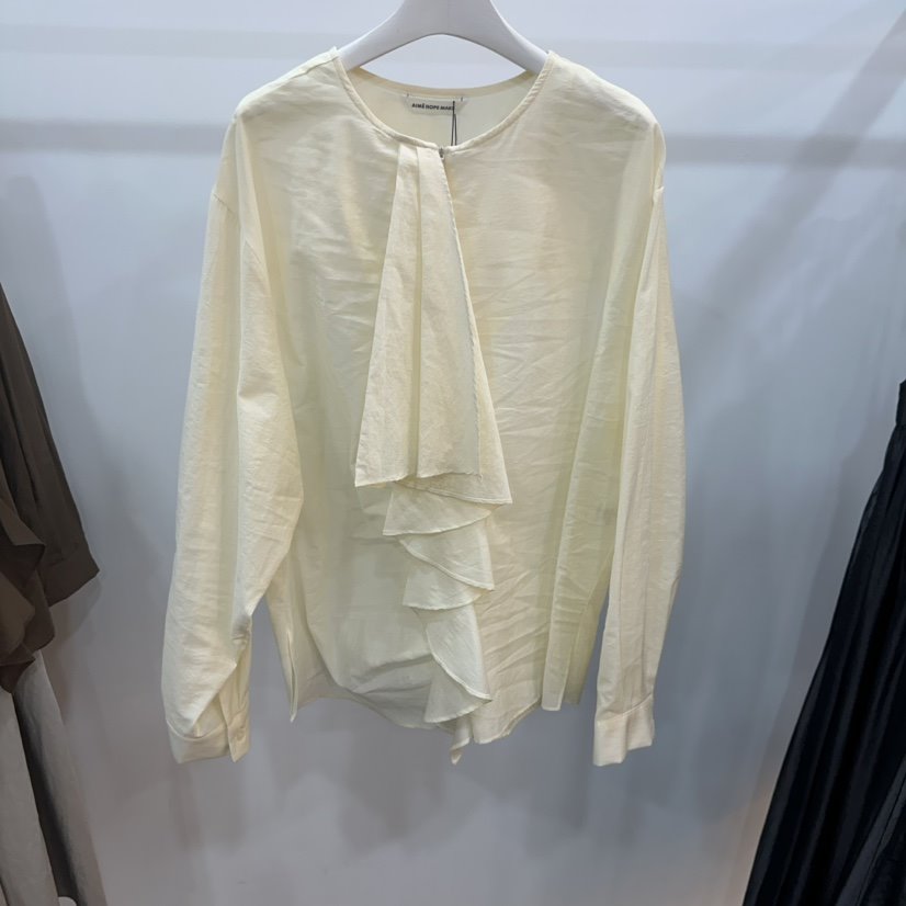 AIME HOPE MAKE東大門㊣代購女裝新款25秋夏真品襯衫蕾絲衫AIME HOPE MAKE襯衫/蕾絲衫