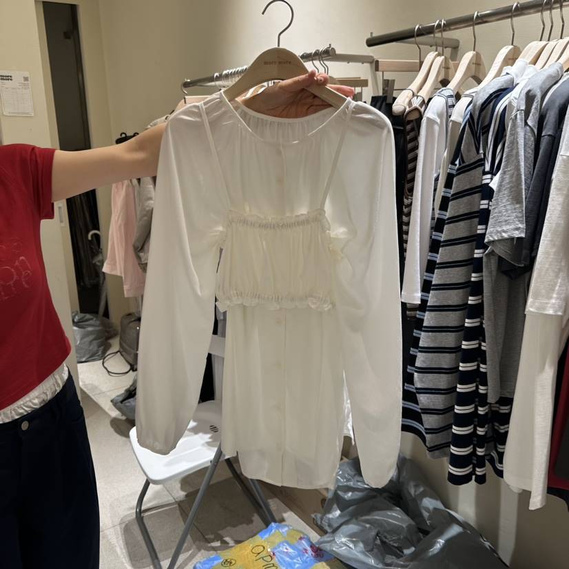 MOREMORE東大門㊣實拍女裝新品25秋夏推薦休閑熱賣套裝套裝more more套裝