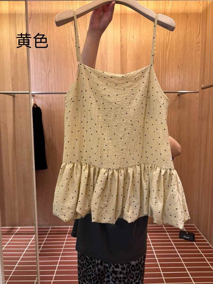 CHOI-L韓國直郵㊣女士新款25秋夏職業人氣推薦時尚吊帶背心CHOI吊帶/背心