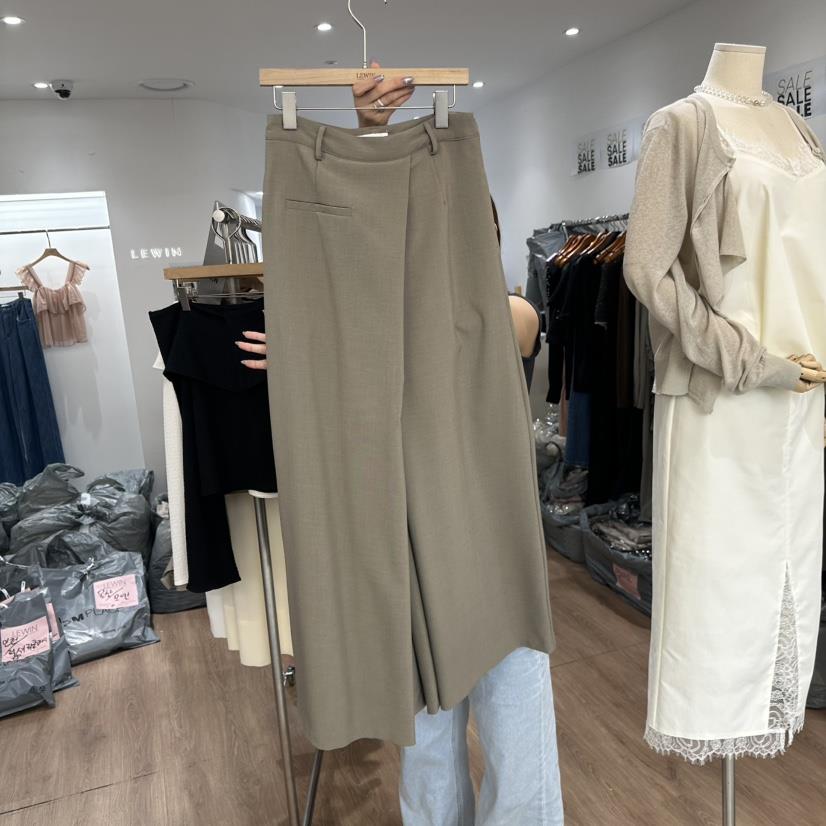 LEWIN東大門㊣實拍女士新品人氣休閑時尚25秋夏休閑褲裹身裙LEWIN休閑褲
