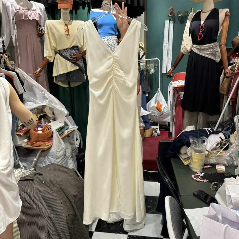 3COLOR東大門㊣代購女士新品25秋夏連衣裙Three color連衣裙