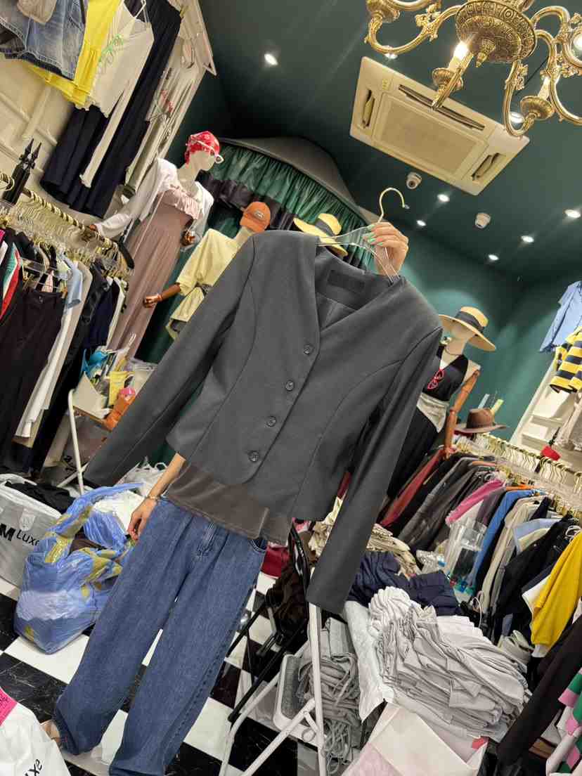 3COLOR韓國代購㊣女裝新品時尚夾克Three color夾克