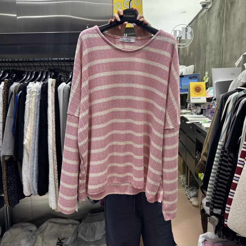 RUNWAY-런웨이韓國代購㊣女裝新品熱賣人氣時尚推薦長袖T恤RUNWAY長袖T恤
