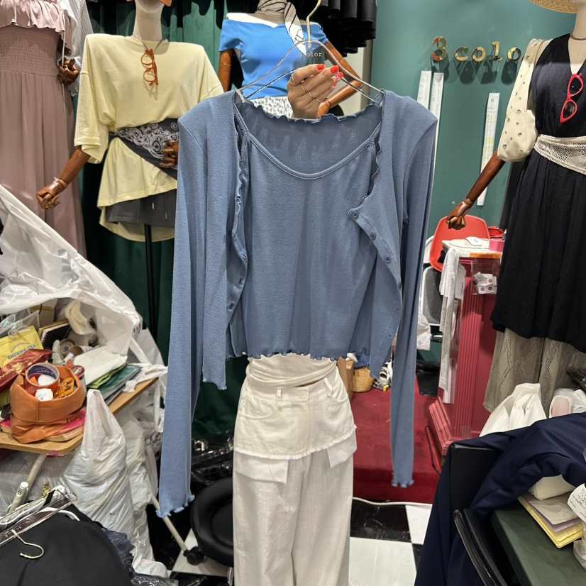 3COLOR東大門㊣直郵女裝新品職業套裝套裝Three color套裝
