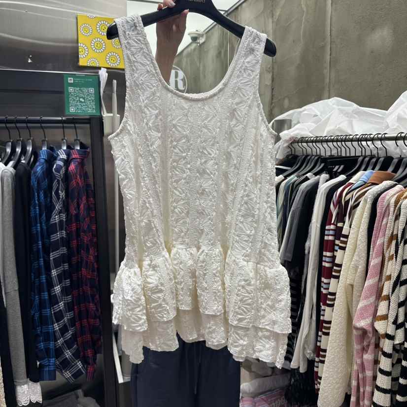 RUNWAY-런웨이東大門㊣實拍女裝新款25秋夏熱賣休閑吊帶背心RUNWAY吊帶/背心