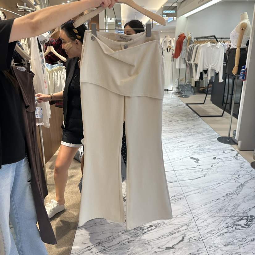 REPERTORY東大門㊣實拍女裝新品人氣真品推薦熱賣時尚休閑褲REPERTORY休閑褲