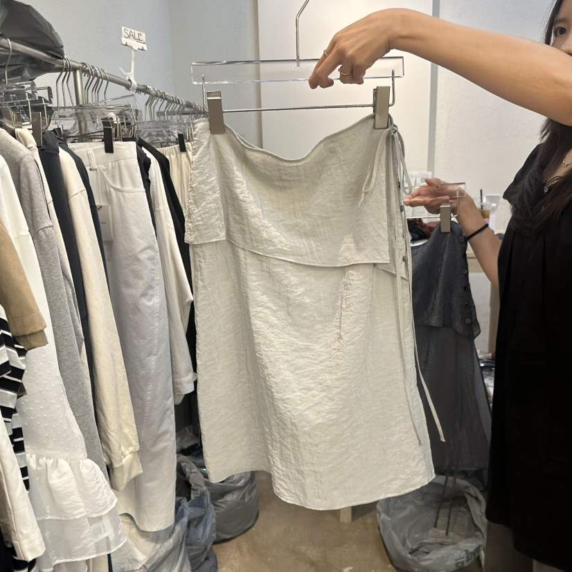 PLOVER韓國直郵㊣女士新品人氣時尚推薦休閑熱賣半身裙中短裙PLO_VER半身裙/中短裙