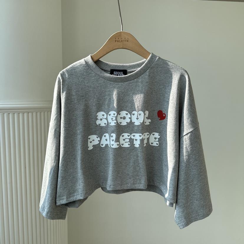 PALETTE-Q韓國直郵㊣女裝新款熱賣25秋夏推薦休閑人氣時尚T恤PALETTET恤