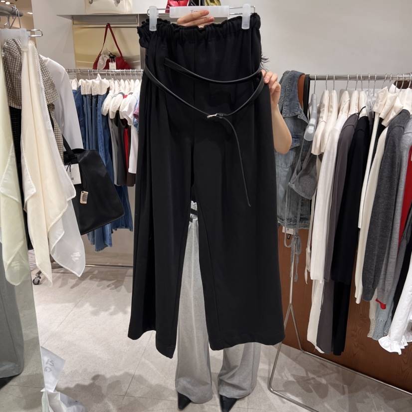 TEMPTING韓國代購㊣女裝新品職業時尚人氣休閑休閑褲包含腰帶TEMPTING休閑褲