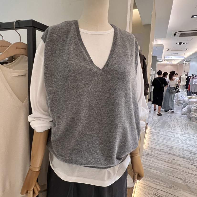 SELF SERVICE東大門㊣實拍女裝新品25秋冬熱賣休閑吊帶背心SELF SERVICE吊帶/背心