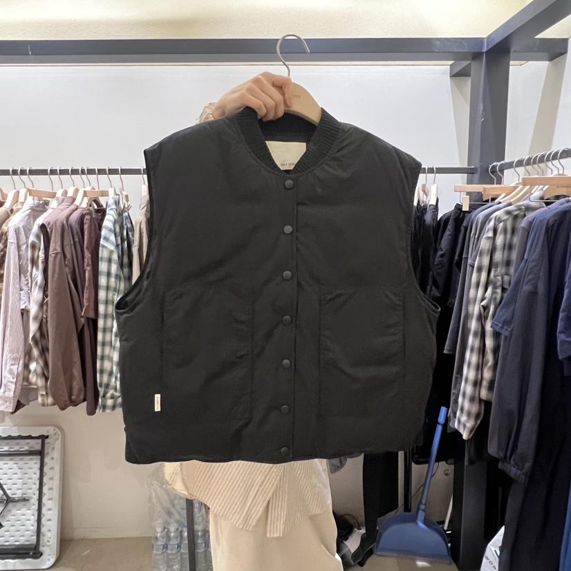 SELF SERVICE東大門㊣直郵女裝新品25秋冬推薦職業馬甲夾棉SELF SERVICE馬甲