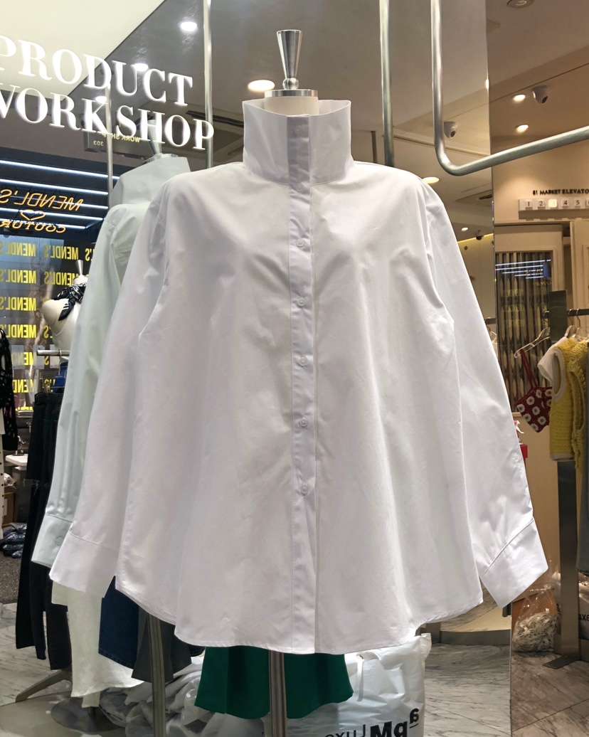 WORK SHOP東大門㊣直郵女士新款推薦熱賣休閑真品襯衫蕾絲衫Work_shop襯衫/蕾絲衫
