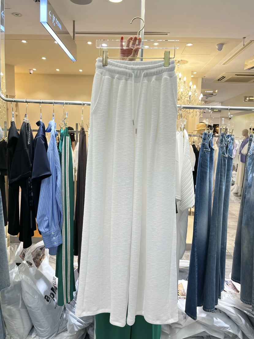 WORK SHOP韓國代購㊣女裝新品推薦熱賣休閑真品休閑褲羊毛Work_shop休閑褲