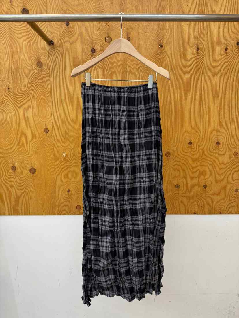 PROJECTVIEW東大門㊣直郵女裝新品職業25秋冬人氣時尚長裙褶皺PROJECTVIEW長裙