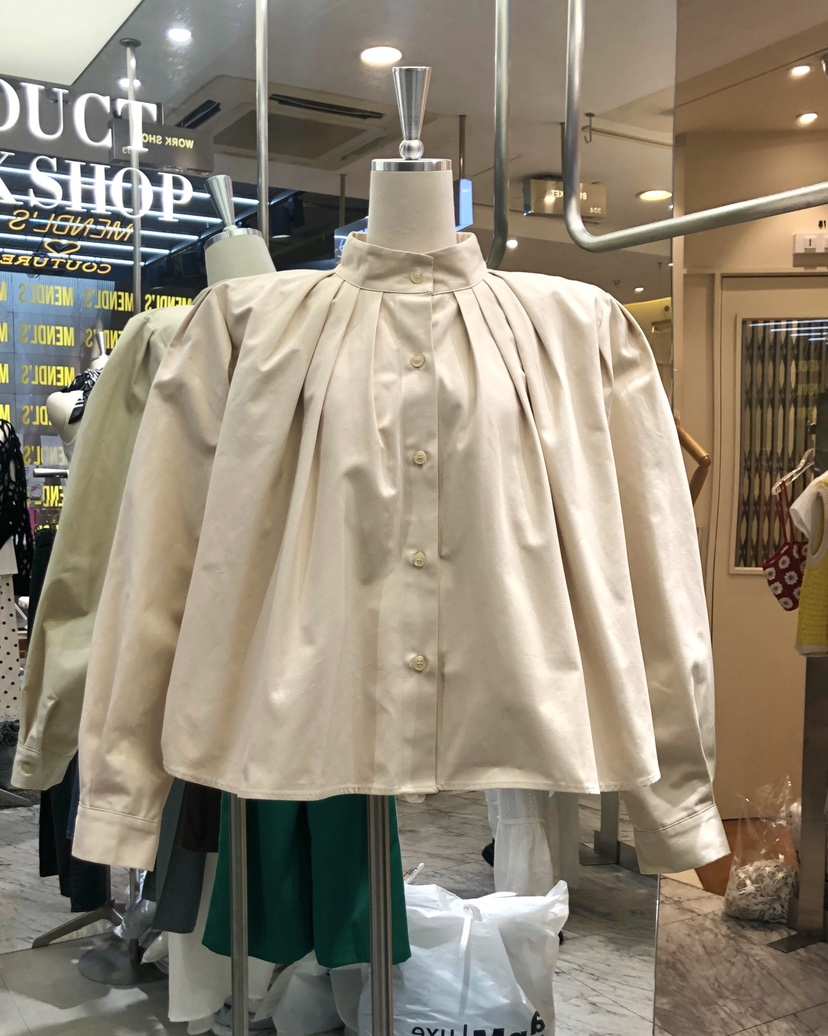 WORK SHOP韓國代購㊣女裝新品職業休閑真品時尚襯衫蕾絲衫Work_shop襯衫/蕾絲衫