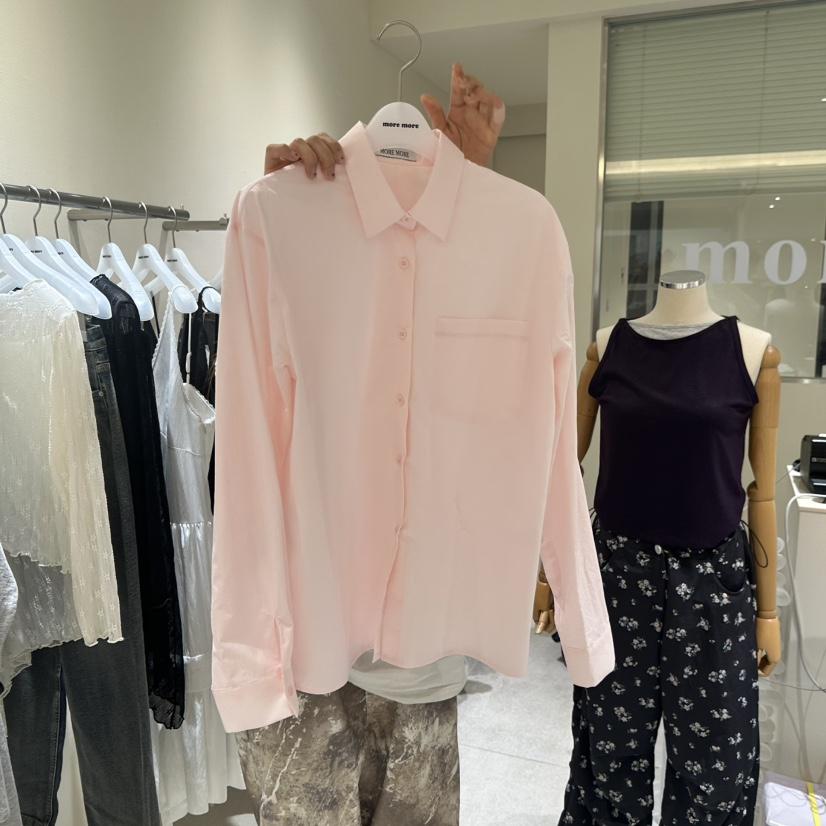 MOREMORE東大門㊣直郵女士新品推薦人氣時尚休閑襯衫蕾絲衫more more襯衫/蕾絲衫