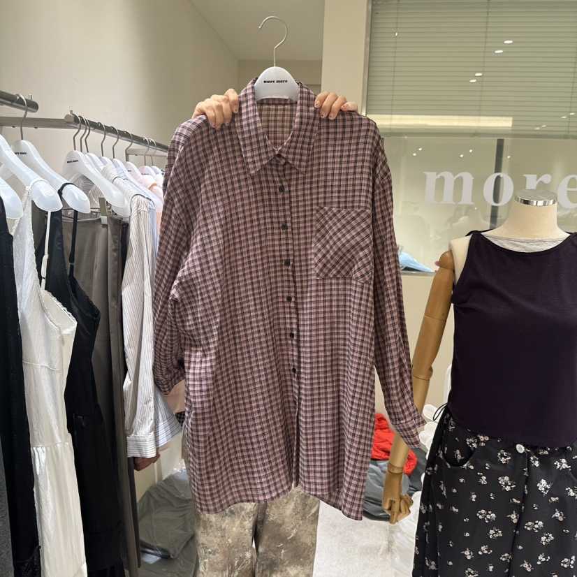 MOREMORE東大門㊣實拍女士新品真品推薦休閑熱賣襯衫蕾絲衫more more襯衫/蕾絲衫