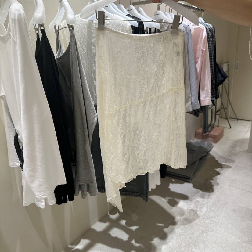 MOREMORE東大門㊣直郵女士新品時尚25秋冬休閑半身裙中短裙more more半身裙/中短裙