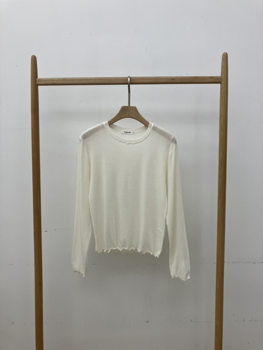 B_GARDER東大門㊣代購女士新品真品人氣時尚25秋冬休閑長袖T恤B.GARDER長袖T恤