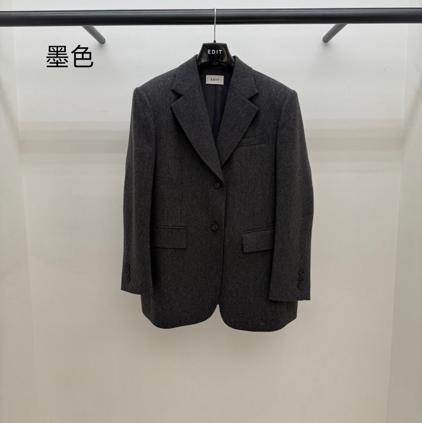 EDIT韓國直郵㊣女士新款職業人氣時尚推薦熱賣休閑25秋冬夾克EDIT夾克