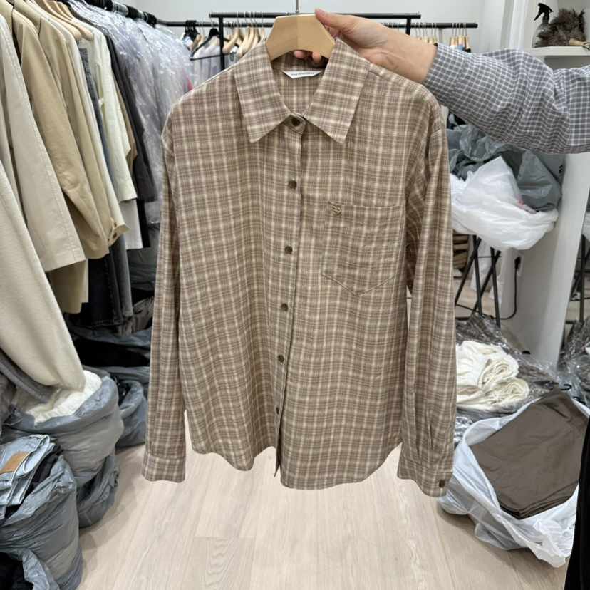 NOTTINGHAM東大門㊣代購女裝新品人氣真品25秋冬襯衫蕾絲衫NOTTINGHAM襯衫/蕾絲衫