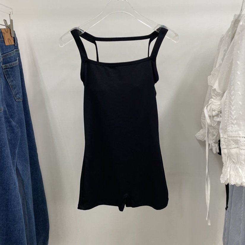 TOPDRESSING東大門㊣直郵女士新款真品推薦時尚連體褲短款緊身TOPDRESSING連體褲