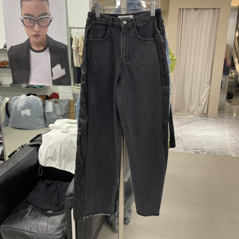 TOPDRESSING東大門㊣直郵女裝新款時尚25秋冬推薦真品牛仔褲TOPDRESSING牛仔褲