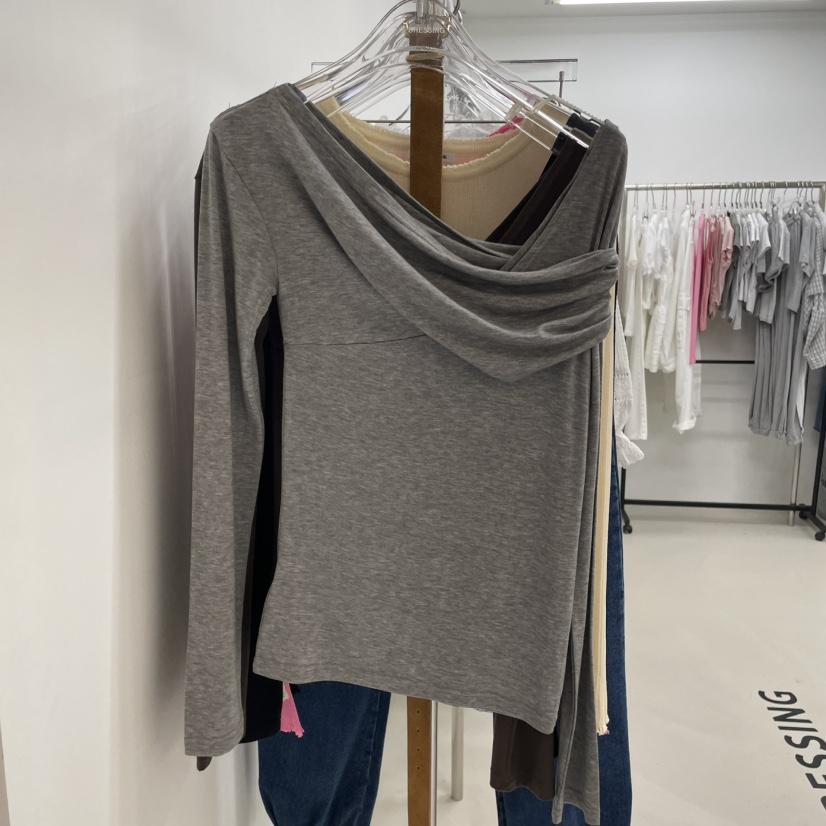 TOPDRESSING東大門㊣代購女裝新品職業熱賣真品時尚長袖T恤TOPDRESSING長袖T恤