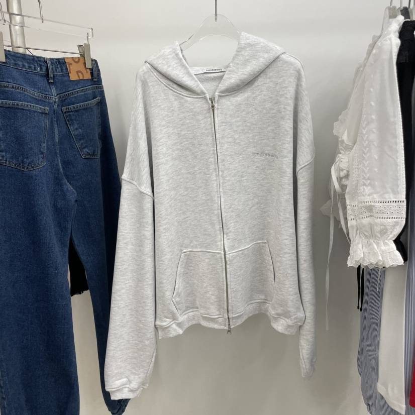 TOPDRESSING韓國直郵㊣女士新品25秋冬職業時尚衛衣拉鏈連帽TOPDRESSING衛衣