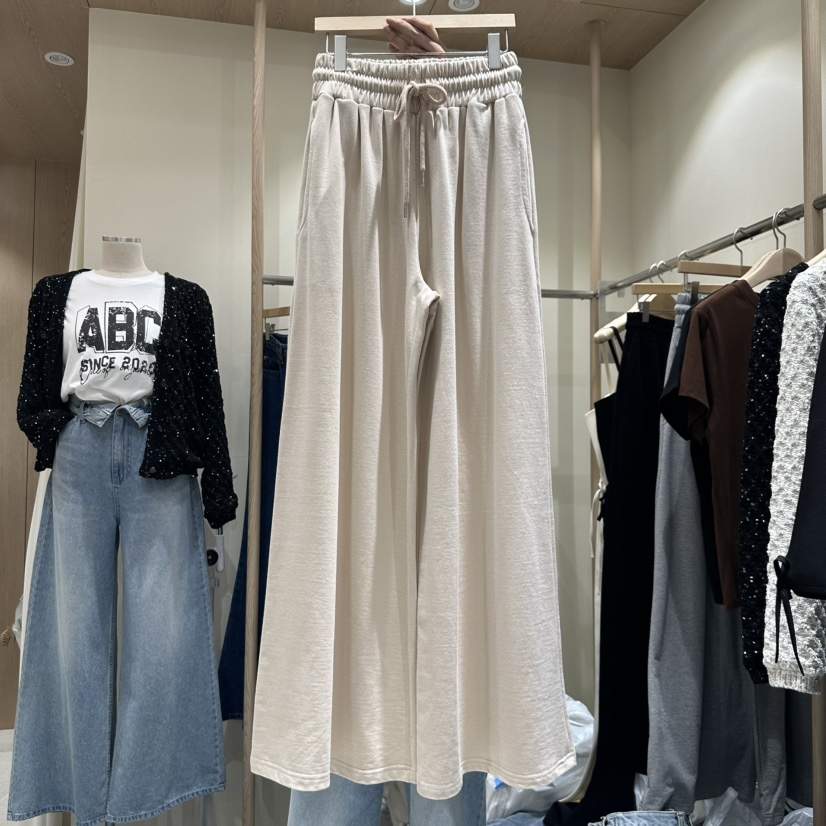VINTAGE VIBE韓國代購㊣女裝新款真品25秋冬時尚職業休閑褲VINTAGE VIBE休閑褲